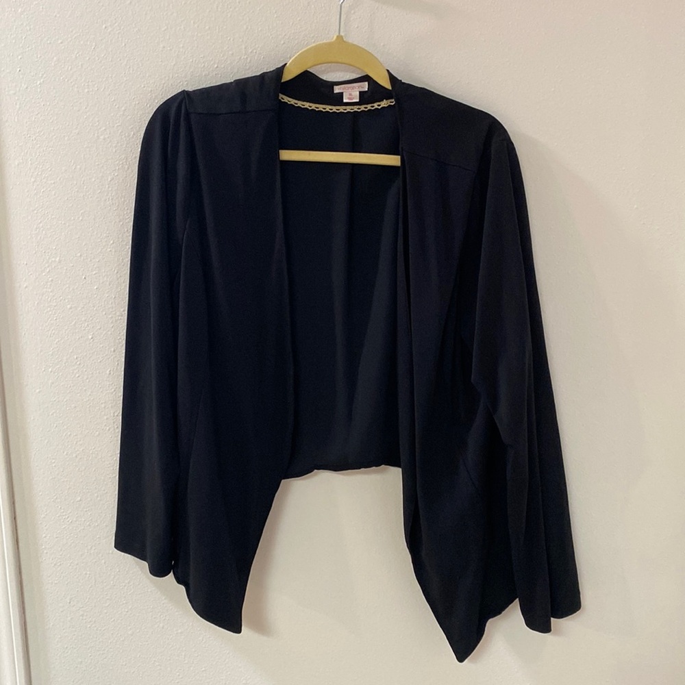 Black Cardigan/Blazer